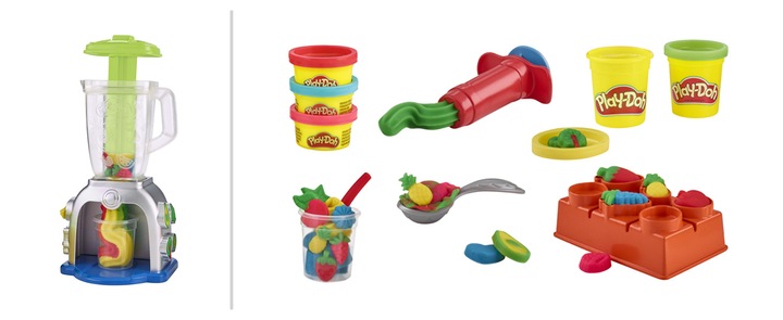 Play-Doh ciastolina zestaw blender mikser do owoców