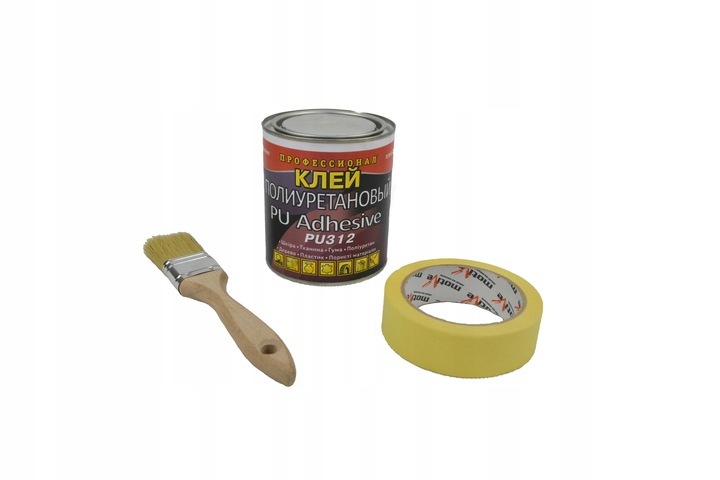 Klej Professional do pontonu basenu PVC 600 g+pędzel+taśma