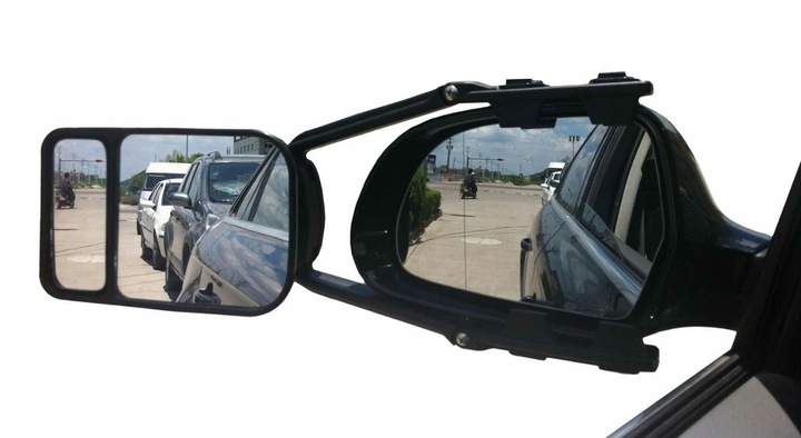 LUSTERKO DODATKOWE PODWÓJNE DO HOLOWANIA KAMPINGU LAWETY PRZYCZEPY