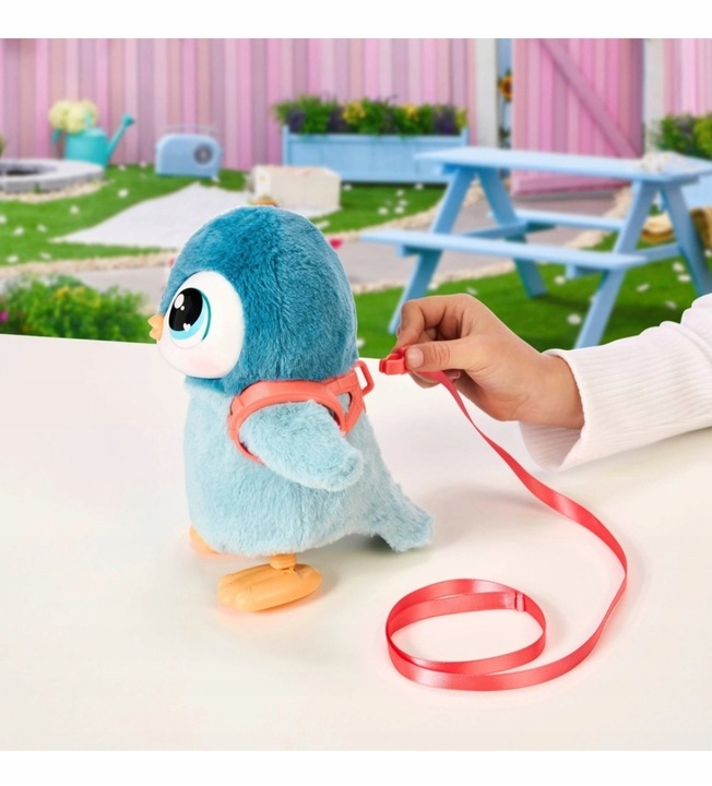 LITTLE LIVE PETS PINGWINEK CHODZĄCY COBI PINGWIN NIEBIESKI