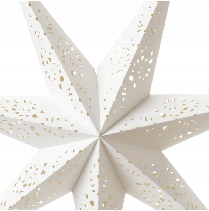 IKEA STRALA lampa stołowa gwiazda Boże Narodzenie koronka