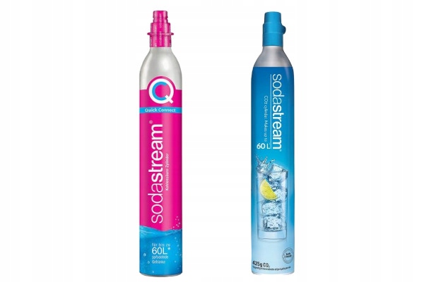 Napełnianie pustej butli i wymiana 3 cylindrów gazem CO2 SodaStream 425g