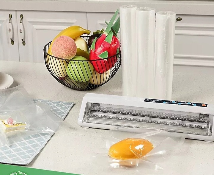 4X FOLIA MOLETOWANA RYFLOWANA ROLKA RĘKAW DO ZGRZEWARKI PRÓŻNIOWEJ 28cm 6m