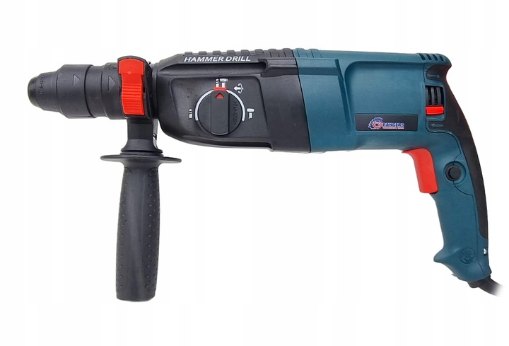 MŁOTOWIERTARKA MŁOT UDAROWY WIERTARKA SDS+ MOCNA 3050W WALIZKA DUŻY ZESTAW