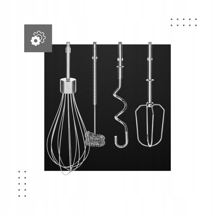 Blender Ręczny Wielofunkcyjny VERTENZ 50 1400W Tytanowe Ostrza Titan 50