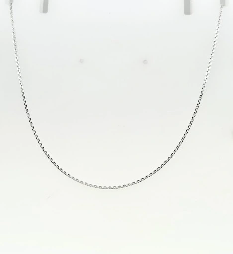 Łańcuszek srebrny simple 50 cm SREBRO 925 DAMSKI delikatny