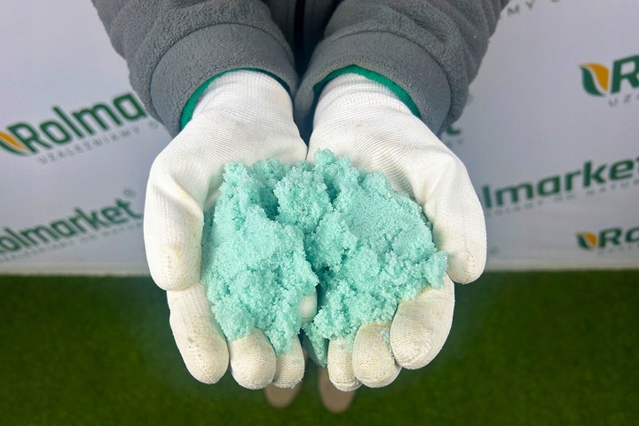 Antymech Siarczan Żelaza 25kg Na Trawnik Mchu Likwiduje Mech Nawóz PREMIUM