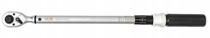 KLUCZ DYNAMOMETRYCZNY Z BLOKADĄ CERTYFIKAT KALIBRACJI ETUI 40-220NM 1/2 JCB