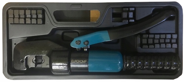 ZACISKARKA HYDRAULICZNA PRASKA DO KABLI PRZEWODÓW MATRYCE 4-70 MM