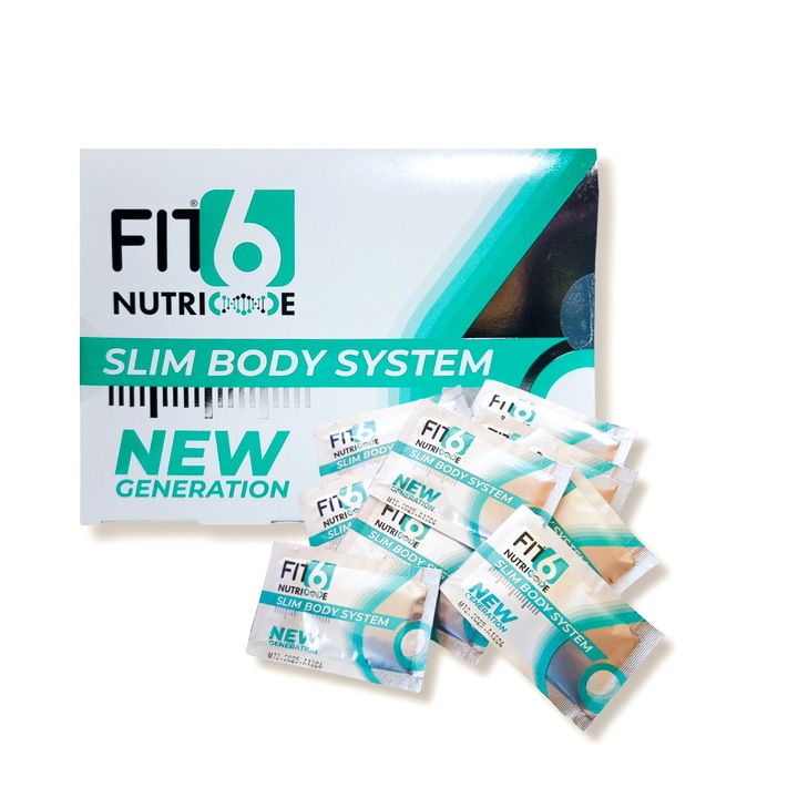 Nutricode Slim Body System FIT6 - Krok 2 Lepsza wersja + Broszura z kodem