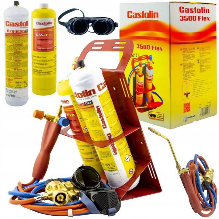 Zestaw do lutowania palnik CASTOLIN 3500 FLEX