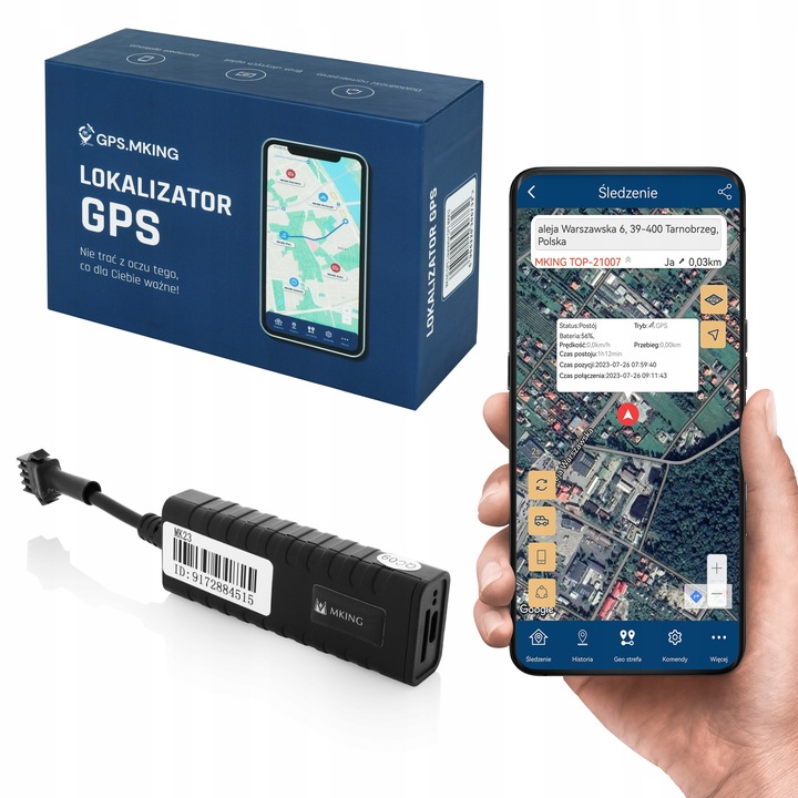 Lokalizator GPS ODCIĘCIE PALIWA 8-90V POJAZDU AUTA