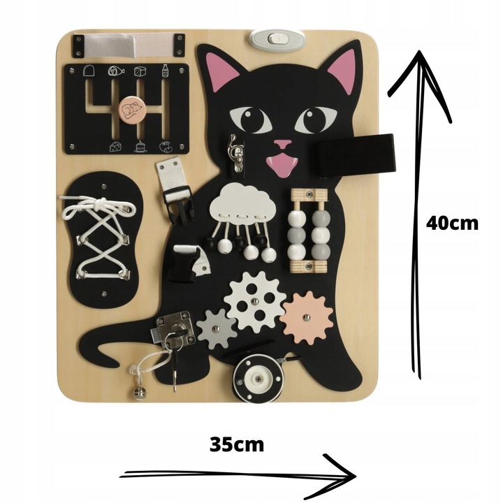 Tablica manipulacyjna kotek Lulilo Kato
