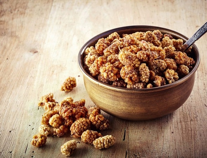 MORWA BIAŁA SUSZONA owoce bez pestek ŚWIEŻA 1kg