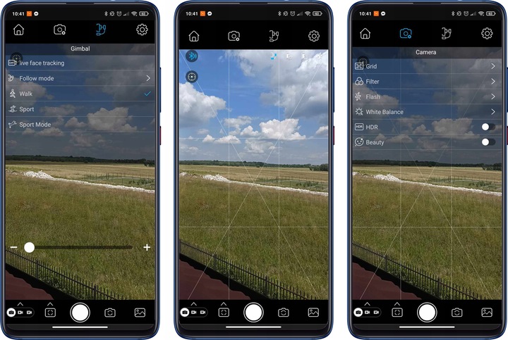 GIMBAL DO TELEFONU RĘCZNY STABILIZATOR OBRAZU iOS ANDROID SKŁADANY SELFIE