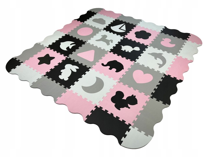 PUZZLE PIANKOWE MATA EDUKACYJNA 36 EL GRUBA XXL