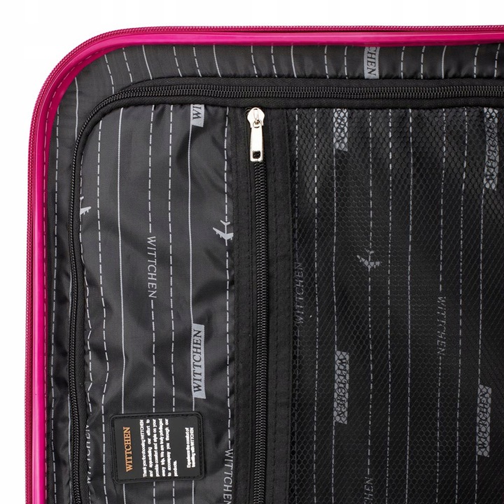 Walizka duża WITTCHEN Groove Line 56-3A-313-34 różowa
