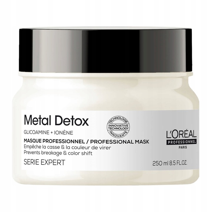 Loreal METAL DETOX Maska do wł. farbowanych neutralizująca metale 250ml