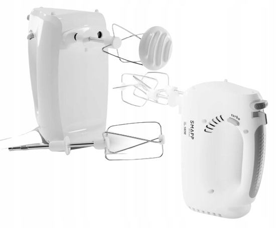 Mikser ręczny Zelmotor trzepaki mieszadła 5 biegów