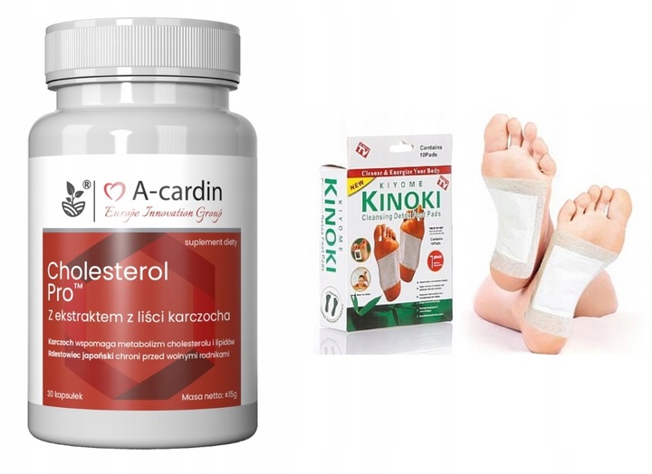 A-CARDIN + GRATIS, SUPLEMENT DIETY CHOLESTEROL KREW UKŁAD KRĄŻENIA KARCZOCH