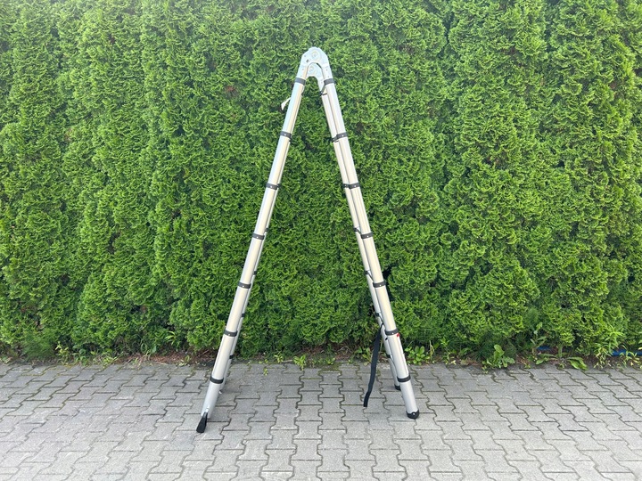 DRABINA ALUMINIOWA TELESKOPOWA PRZEGUBOWA 4.4 M (2 x 220 cm ) 2 x 7 STOPNI