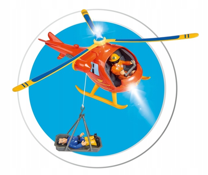 SIMBA Helikopter Strażak Sam Wallby mini