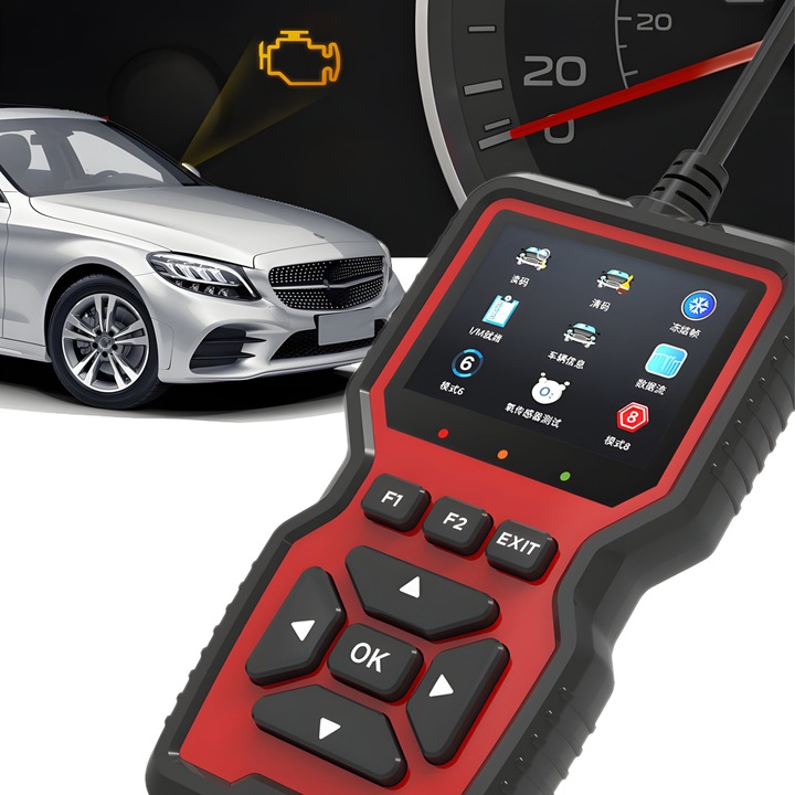 DIAGNOSTYCZNY TESTER INTERFEJS SKANER OBD2 UNIWERSALNY DO AUTA KOMPUTER