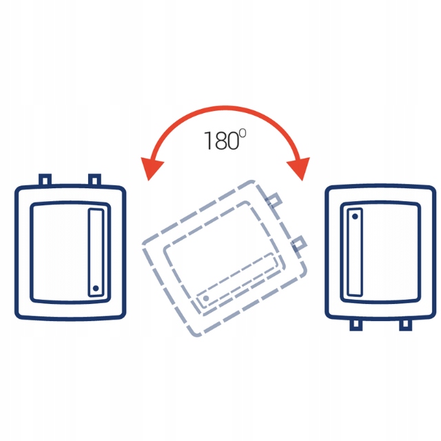 UNIWERSALNY PRZEPŁYWOWY PODGRZEWACZ WODY 6,2 KW KOSPEL EPO2 AMICUS GÓRA/DÓŁ