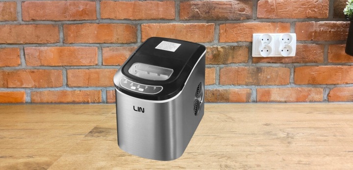 Kostkarka do lodu LIN Ice PRO-S12 Srebrny