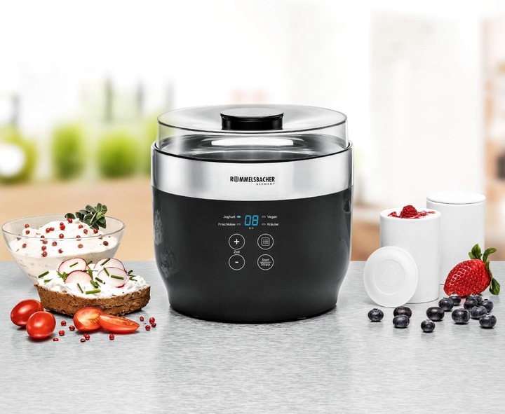 Urządzenie do Jogurtu i Świeżego Sera Jogurtownica Rommelsbacher JG 80