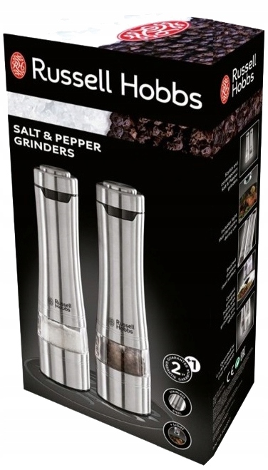 RUSSELL HOBBS ZESTAW MŁYNKÓW DO SOLI I PIEPRZU