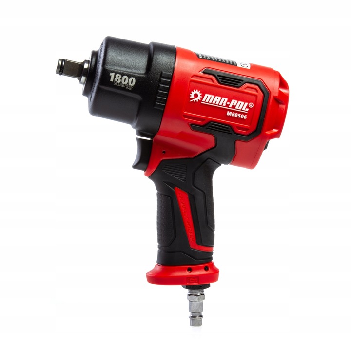 KLUCZ UDAROWY PNEUMATYCZNY KOMPOZYTOWY Z UDAREM DO KÓŁ 1800 Nm 1/2" TH