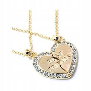 NASZYJNIK 2 NAJLEPSZYCH PRZYJACIÓŁEK BFF 24H