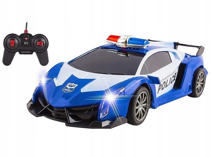 AUTO SAMOCHÓD POLICYJNY ZDALNIE STEROWANY POLICJA