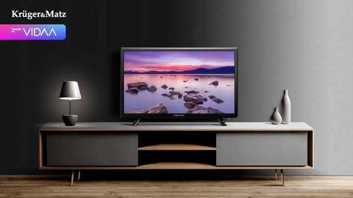 TELEWIZOR D-LED KRUGER&MATZ KM0224-V 24" HD DVB-T2 VIDA