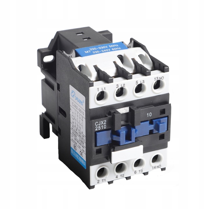 Przemysłowy stycznik prądu przemiennego z cewką miedzianą CJX2-2510 220V