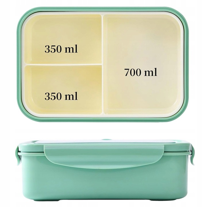 ŚNIADANIÓWKA LUNCHBOX POJEMNIK BOX BENTO 1400ML DZIECKA PUDEŁKO DO SZKOŁY
