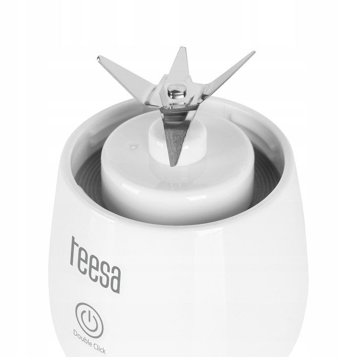 BLENDER PERSONALNY TEESA WHITE MAŁY PRZENOŚNY NA USB AKUMULATOR 100W