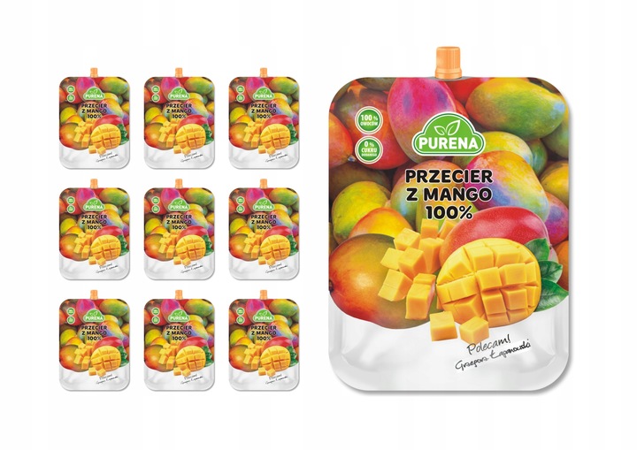 PURENA Przecier z Mango 100% 350g