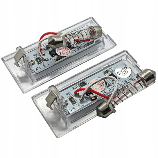 PODŚWIETLENIE LAMPKI LED TABLICY BMW X5 E53 X3 E83