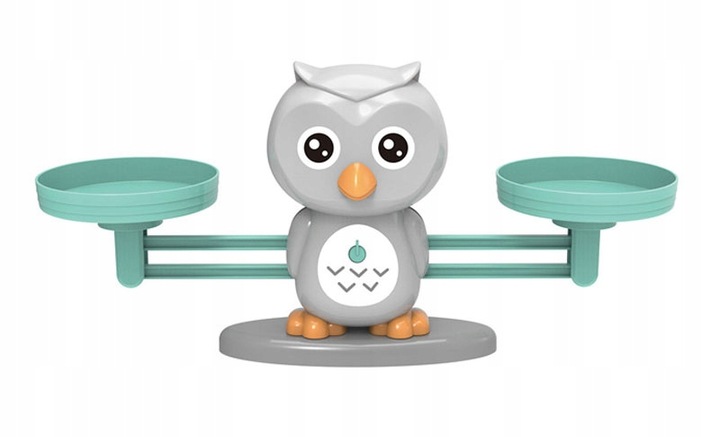 Gra Edukacyjna Waga Szalkowa Sowa Nauka Liczenia