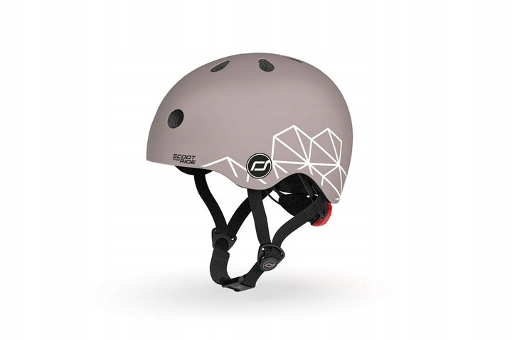 Kask rowerowy dziecięcy na hulajnogę Scoot and Ride, rozm. XXS-S, 1-5 lat