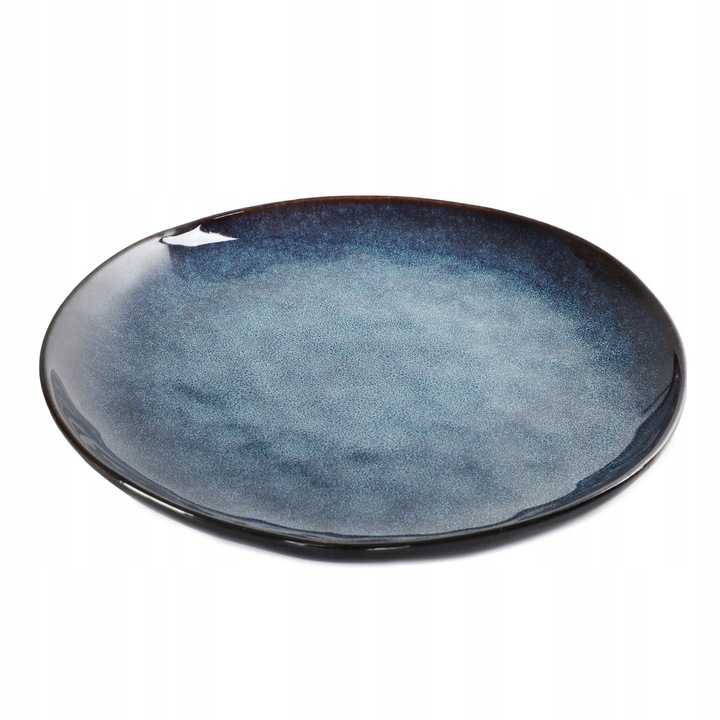 Talerz CASPER obiadowy granatowy 27 cm HOMLA
