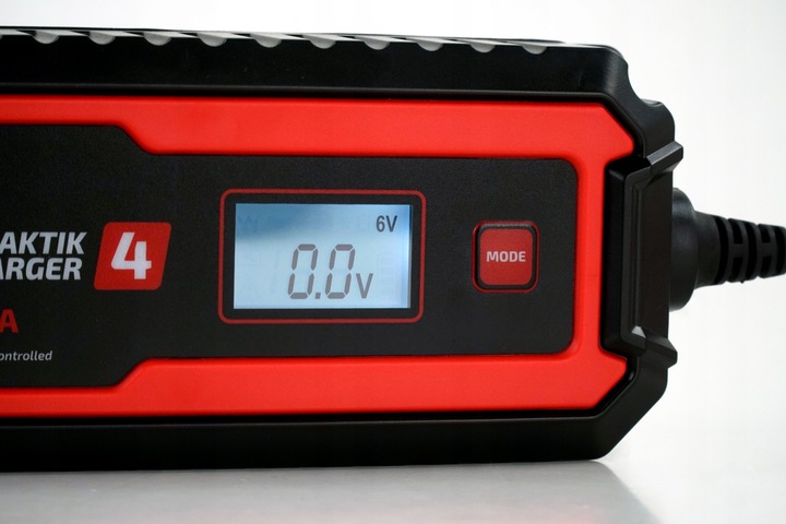 inteligentny przenośny PROSTOWNIK do ładowania IDEAL CHARGER 4 6/12V 2/4A