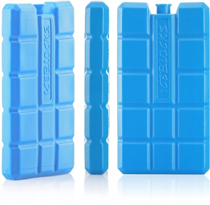 WKŁADY CHŁODZĄCE MROŻĄCE DO LODÓWEK TURYSTYCZNYCH TOREB ZESTAW 12x200ml