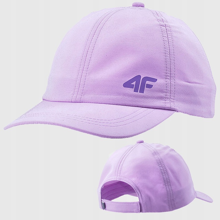 4F CZAPKA Z DASZKIEM DZIEWCZĘCA DZIECIĘCA STRAPBACK SS24