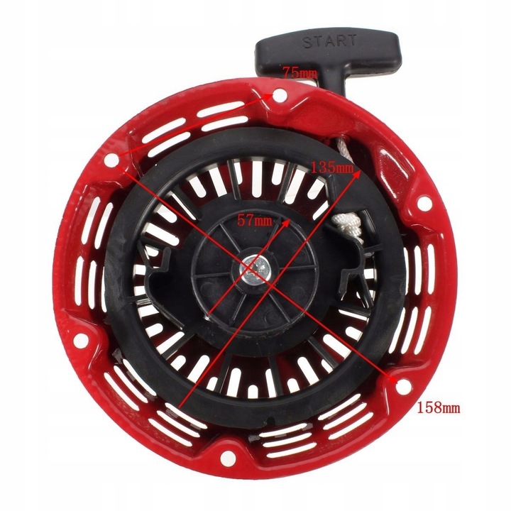 STARTER SZARPAK ROZRUSZNIK HONDA GX120 GX160 168F