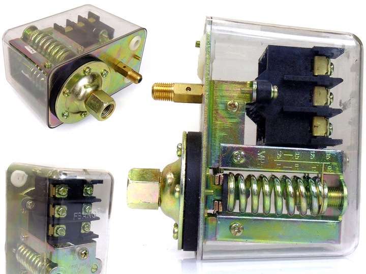 PRESOSTAT 400v 3 FAZY wyłącznik ciśnieniowy do kompresor olejowy sprężarka