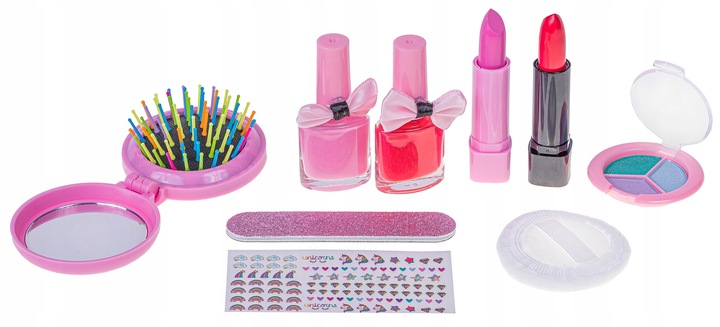 ZESTAW DO MAKIJAŻU DLA DZIECI DZIEWCZYNEK ZESTAW KOSMETYKÓW SYRENKA