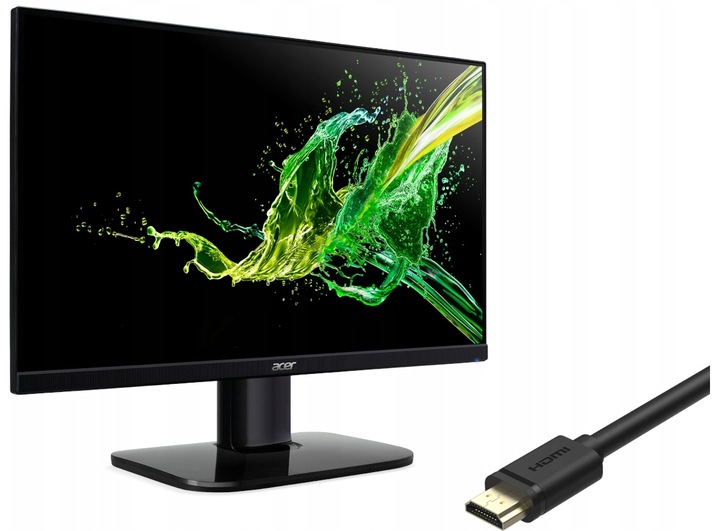 MONITOR Acer 23,8" KA240YBI 1ms 1920X1080 FREESYNC HDMI/VGA